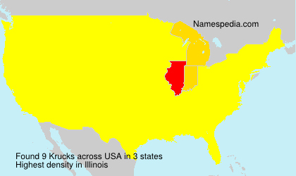 Surname Krucks in USA Surname Krucks in USA