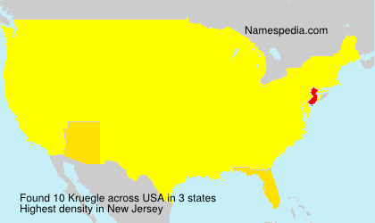 Surname Kruegle in USA Surname Kruegle in USA