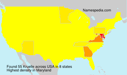 Surname Kruelle in USA Surname Kruelle in USA