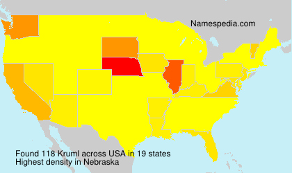 Surname Kruml in USA Surname Kruml in USA