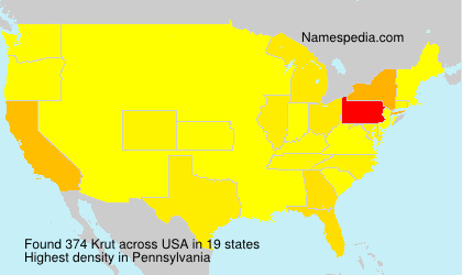 Surname Krut in USA Surname Krut in USA