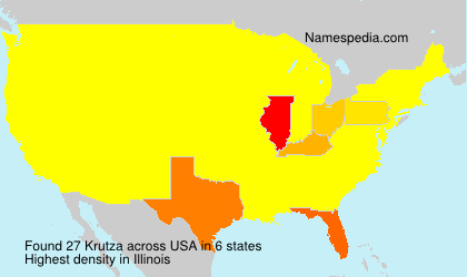 Surname Krutza in USA Surname Krutza in USA