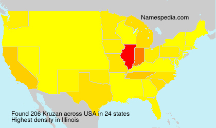 Surname Kruzan in USA Surname Kruzan in USA