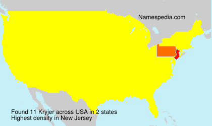 Surname Kryjer in USA Surname Kryjer in USA