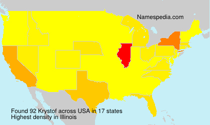 Surname Krystof in USA Surname Krystof in USA