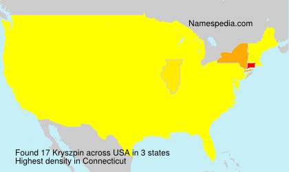 Surname Kryszpin in USA Surname Kryszpin in USA