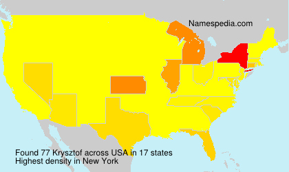 Surname Krysztof in USA Surname Krysztof in USA