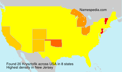 Surname Krysztofik in USA Surname Krysztofik in USA