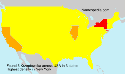 Surname Krzeptowska in USA Surname Krzeptowska in USA