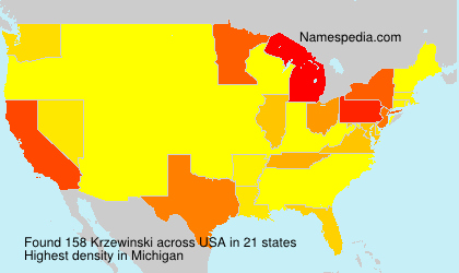 Surname Krzewinski in USA Surname Krzewinski in USA