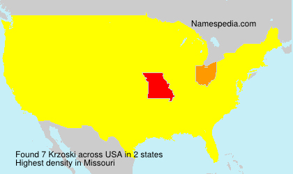 Surname Krzoski in USA Surname Krzoski in USA