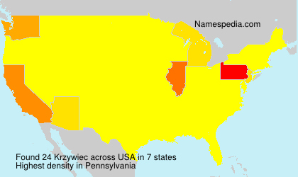 Surname Krzywiec in USA Surname Krzywiec in USA