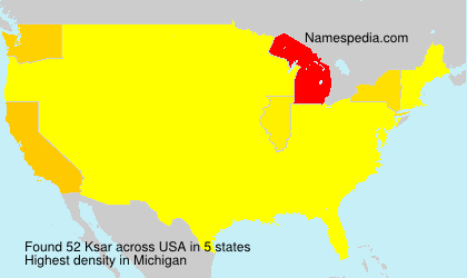 Surname Ksar in USA Surname Ksar in USA