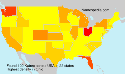 Surname Kubec in USA Surname Kubec in USA