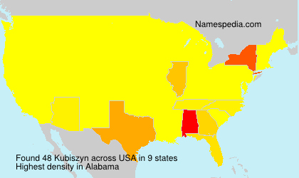 Surname Kubiszyn in USA Surname Kubiszyn in USA