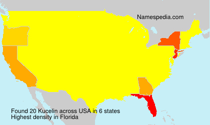 Surname Kucelin in USA Surname Kucelin in USA