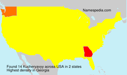 Surname Kucheryavyy in USA Surname Kucheryavyy in USA
