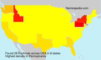 Surname Kuchmak in USA Surname Kuchmak in USA