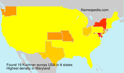 Surname Kuchner in USA Surname Kuchner in USA