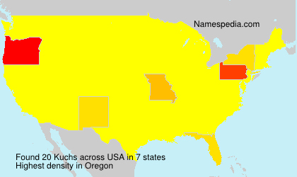 Surname Kuchs in USA Surname Kuchs in USA