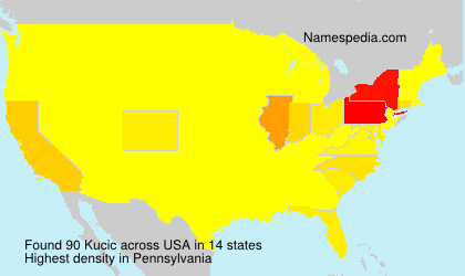 Surname Kucic in USA Surname Kucic in USA