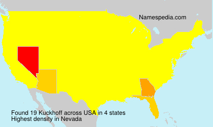 Surname Kuckhoff in USA Surname Kuckhoff in USA
