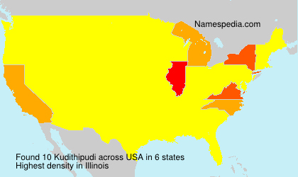 Surname Kudithipudi in USA Surname Kudithipudi in USA