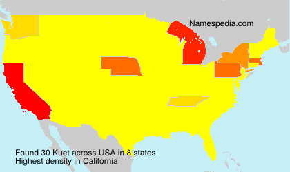 Surname Kuet in USA