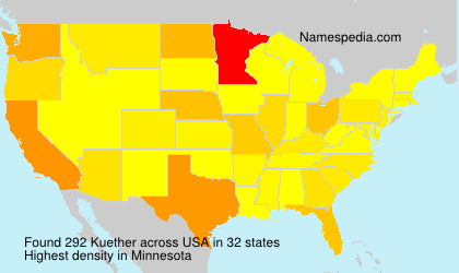 Surname Kuether in USA Surname Kuether in USA