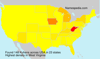 Surname Kuhens in USA Surname Kuhens in USA