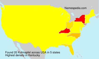 Surname Kuhnapfel in USA Surname Kuhnapfel in USA