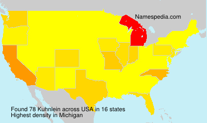 Surname Kuhnlein in USA Surname Kuhnlein in USA