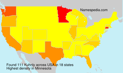 Surname Kuhnly in USA Surname Kuhnly in USA
