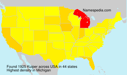 Surname Kuiper in USA Surname Kuiper in USA