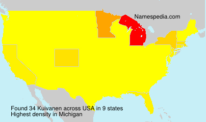 Surname Kuivanen in USA Surname Kuivanen in USA