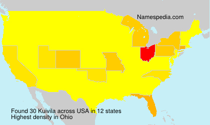 Surname Kuivila in USA Surname Kuivila in USA
