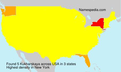 Surname Kukharskaya in USA Surname Kukharskaya in USA