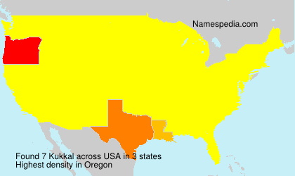 Surname Kukkal in USA Surname Kukkal in USA