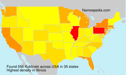 Surname Kuklinski in USA Surname Kuklinski in USA