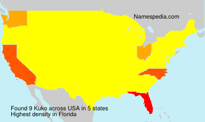 Surname Kuko in USA Surname Kuko in USA