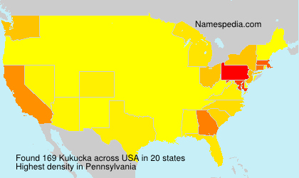 Surname Kukucka in USA Surname Kukucka in USA