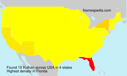 Surname Kulhari in USA Surname Kulhari in USA