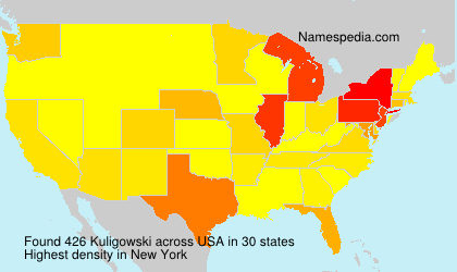 Surname Kuligowski in USA Surname Kuligowski in USA