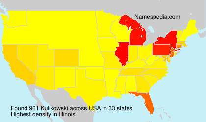 Surname Kulikowski in USA Surname Kulikowski in USA