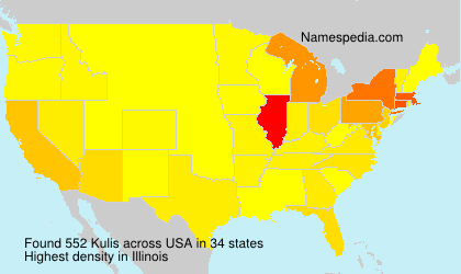Surname Kulis in USA Surname Kulis in USA