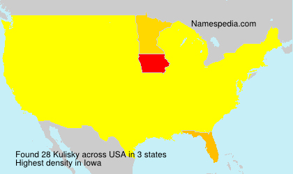 Surname Kulisky in USA Surname Kulisky in USA