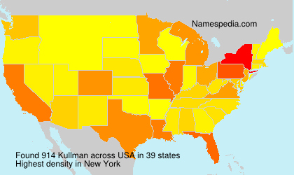 Surname Kullman in USA Surname Kullman in USA