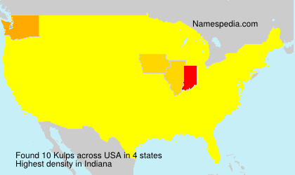Surname Kulps in USA Surname Kulps in USA