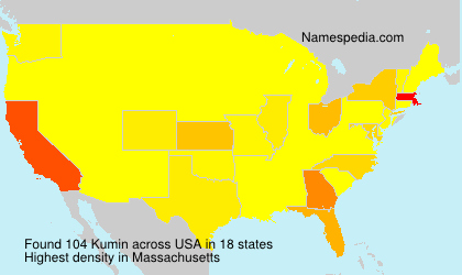 Surname Kumin in USA Surname Kumin in USA