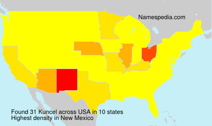 Surname Kuncel in USA Surname Kuncel in USA